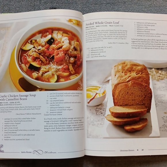 Christmas Recipe & Craft Hardcover Book, Taste Of Home, Gift & Decor Ideas - Picture 10 of 12